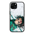 The Gentle Slayer Glass Case Cover For iPhone 15 Plus