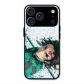 The Gentle Slayer Glass Case Cover For iPhone 17 Pro Max