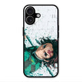 The Gentle Slayer Glass Case Cover For iPhone 17