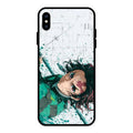 The Gentle Slayer Glass Case Cover For iPhone XS Max