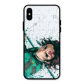 The Gentle Slayer Glass Case Cover For iPhone XS