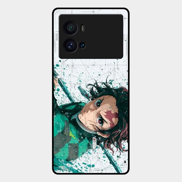 The Gentle Slayer Glass Case Cover For Iqoo 9 Pro 5G