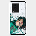 The Gentle Slayer Glass Case Cover For Iqoo Neo 7 Pro 5G