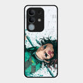 The Gentle Slayer Glass Case Cover For iQOO Z10x 5G