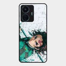 The Gentle Slayer Glass Case Cover For iQOO Z6 44W