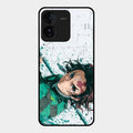 The Gentle Slayer Glass Case Cover For Iqoo Z9 5G