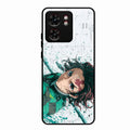The Gentle Slayer Glass Case Cover For Motorola Edge 40