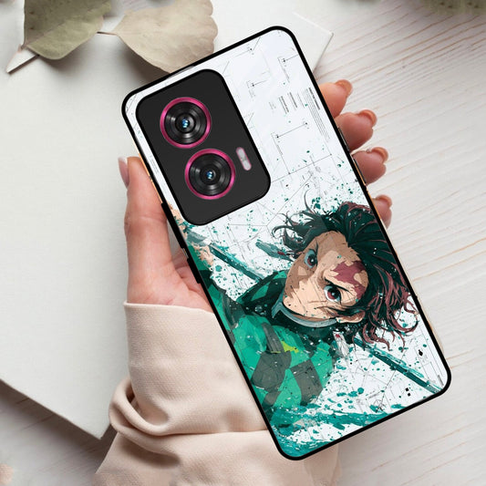 The Gentle Slayer Glass Case Cover For Motorola