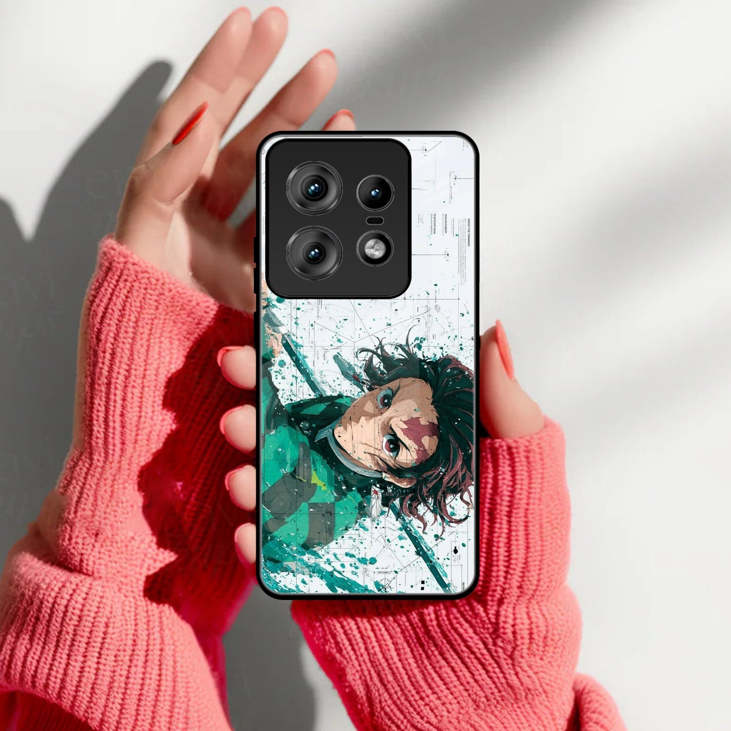 The Gentle Slayer Glass Case Cover For Motorola