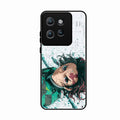 The Gentle Slayer Glass Case Cover For Motorola Edge 50