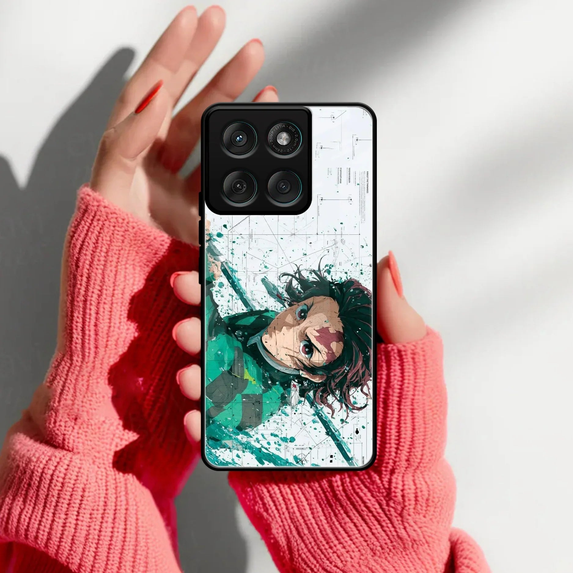 The Gentle Slayer Glass Case Cover For Motorola - ShopOnCliQ