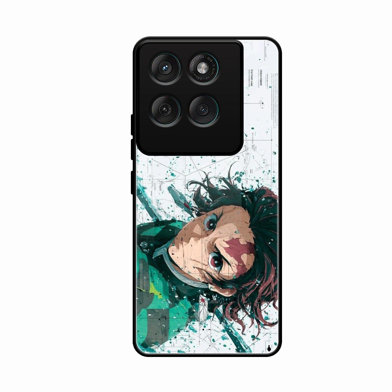 The Gentle Slayer Glass Case Cover For Motorola Edge 60 Pro 5G