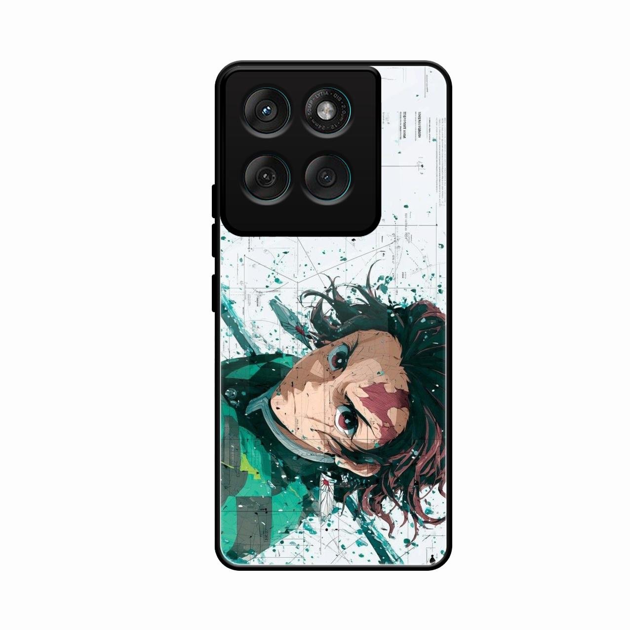 The Gentle Slayer Glass Case Cover For Motorola Edge 60 Stylus 5G