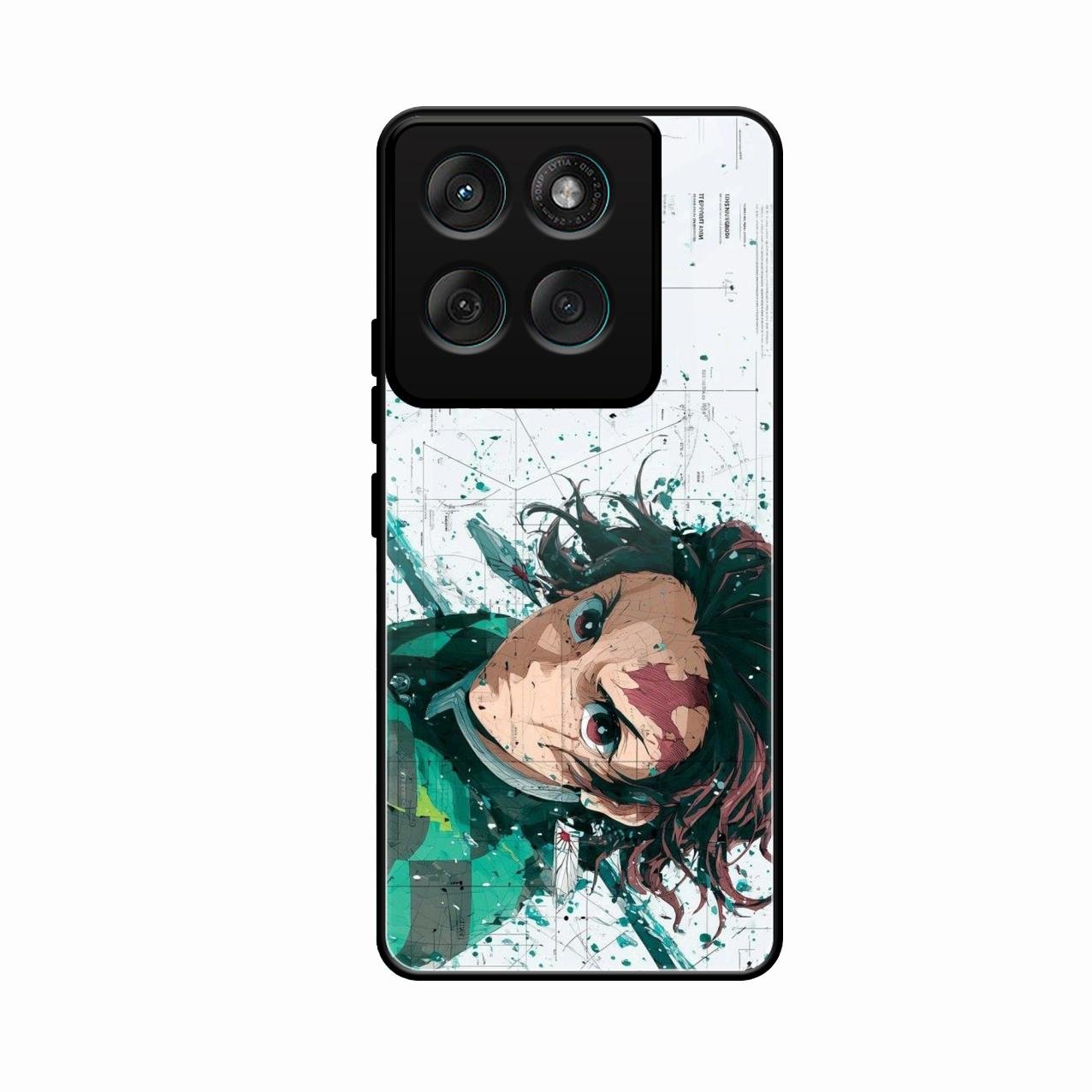 The Gentle Slayer Glass Case Cover For Motorola G57 Power 5G