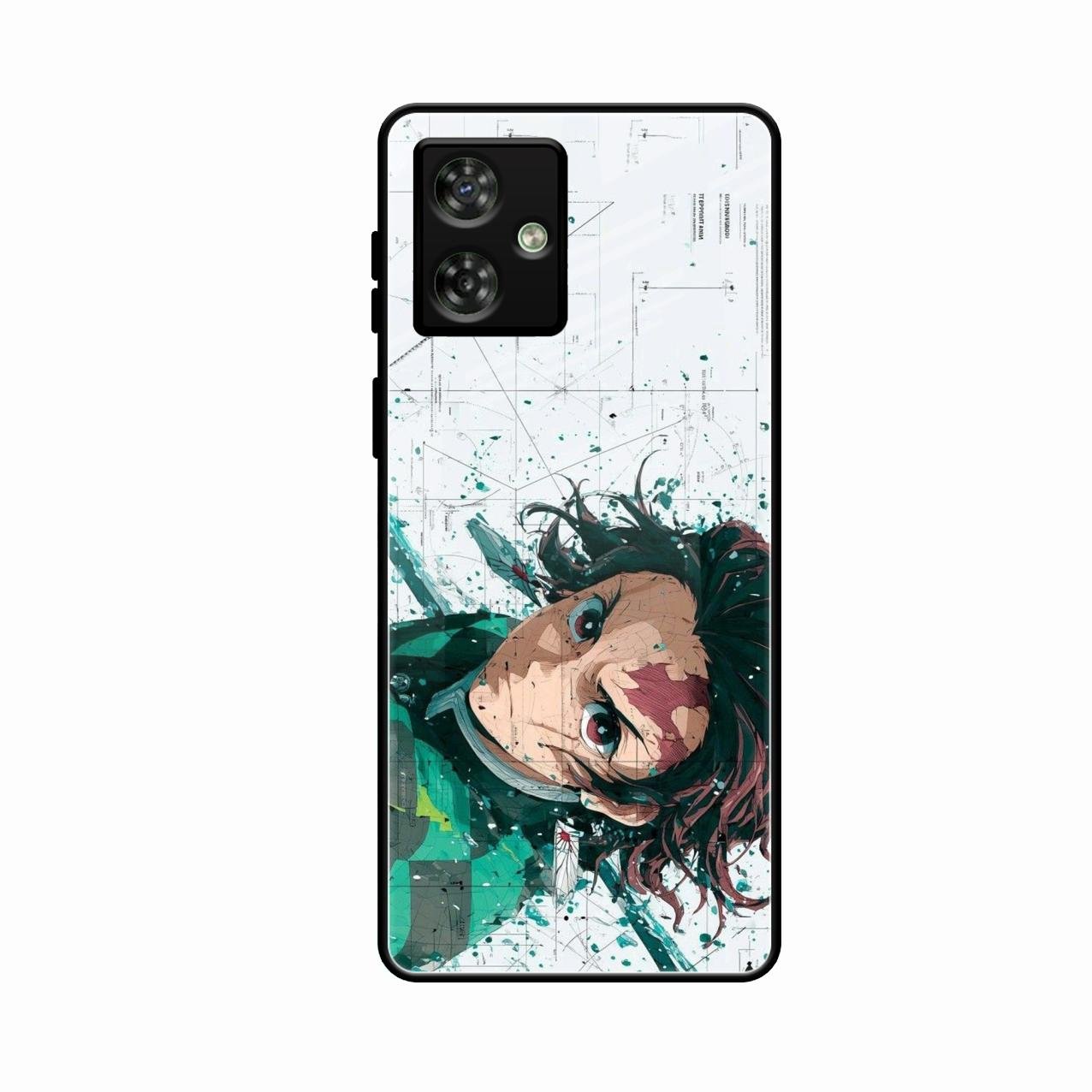 The Gentle Slayer Glass Case Cover For Motorola G64 5G