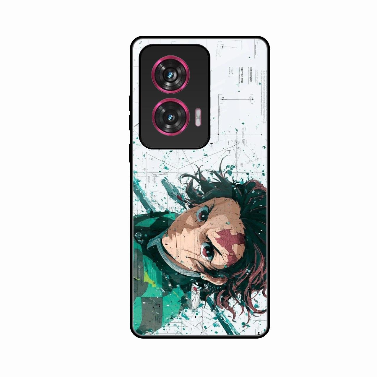 The Gentle Slayer Glass Case Cover For Motorola G85 5G
