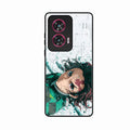 The Gentle Slayer Glass Case Cover For Motorola G96 5G