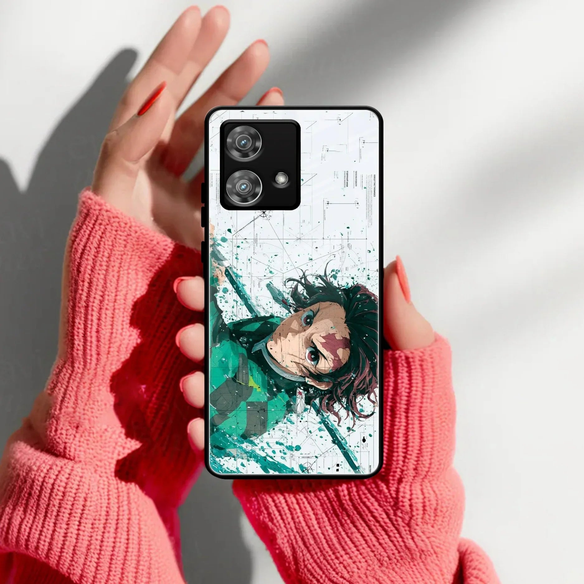 The Gentle Slayer Glass Case Cover For Motorola - ShopOnCliQ