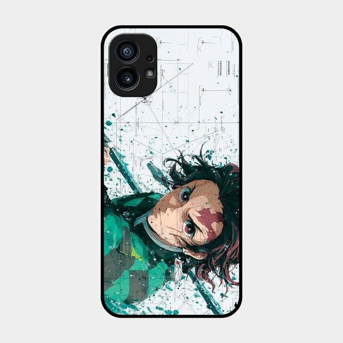 The Gentle Slayer Glass Case Cover For Nothing Phone 1