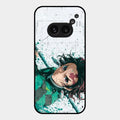The Gentle Slayer Glass Case Cover For Nothing Phone 2A 5G