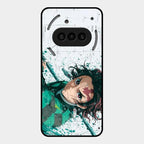 The Gentle Slayer Glass Case Cover For Nothing Phone 3A 5G