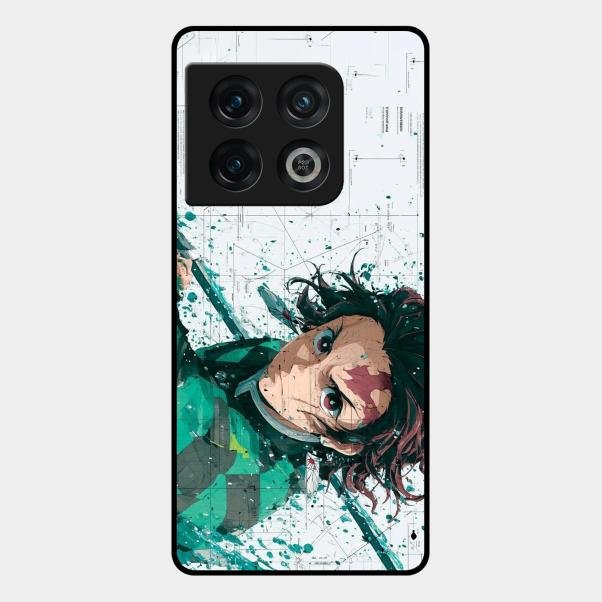 The Gentle Slayer Glass Case Cover For Oneplus 10 Pro 5G