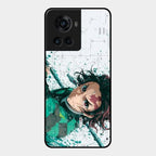 The Gentle Slayer Glass Case Cover For Oneplus 10R 5G