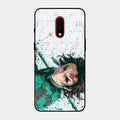 The Gentle Slayer Glass Case Cover For Oneplus 7