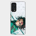 The Gentle Slayer Glass Case Cover For Oneplus Nord 2 5G