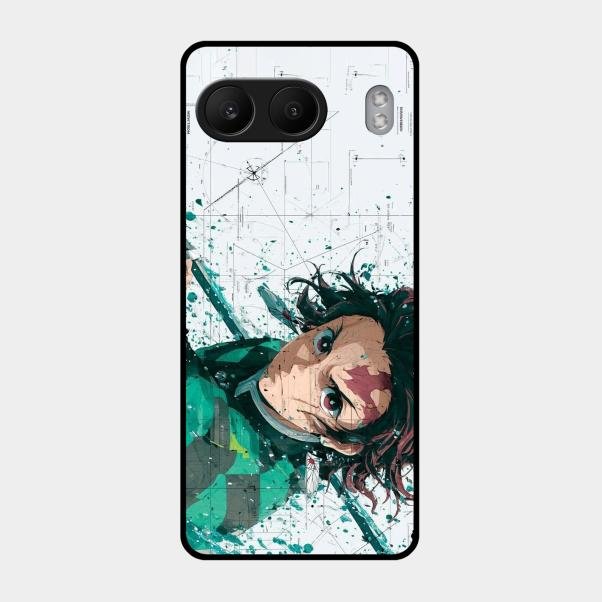 The Gentle Slayer Glass Case Cover For Oneplus Nord 4 5G