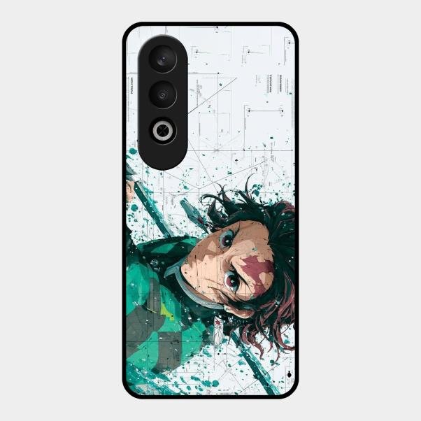 The Gentle Slayer Glass Case Cover For Oneplus Nord Ce 4 5G
