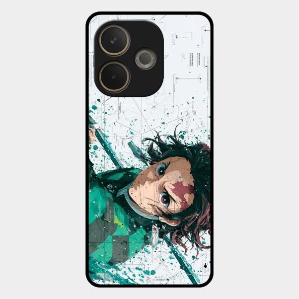 The Gentle Slayer Glass Case Cover For Oppo A5 Pro 5G