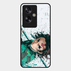 The Gentle Slayer Glass Case Cover For Oppo A79 5G