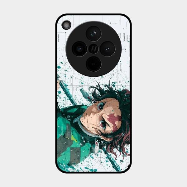 The Gentle Slayer Glass Case Cover For Oppo Find X8 5G