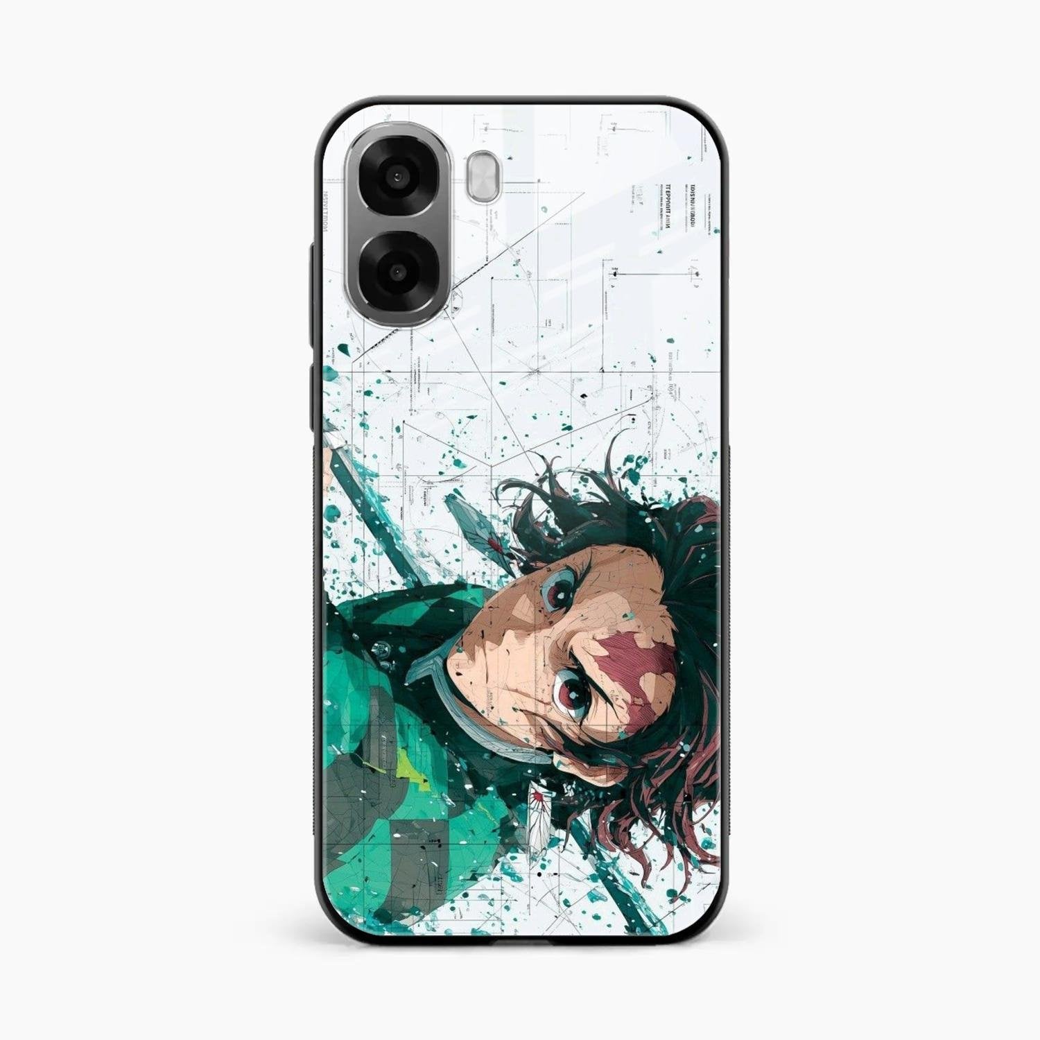 The Gentle Slayer Glass Case Cover For Oppo K14x 5G