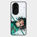 The Gentle Slayer Glass Case Cover For Oppo Reno 10 Pro Plus 5G