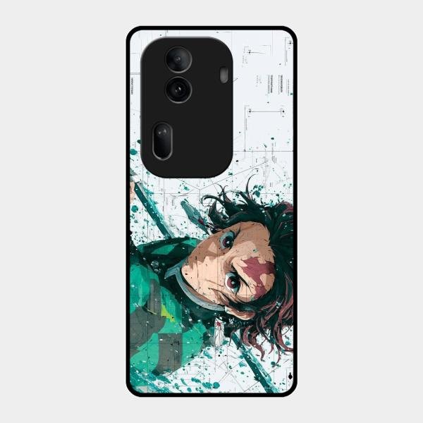 The Gentle Slayer Glass Case Cover For Oppo Reno 11 Pro 5G
