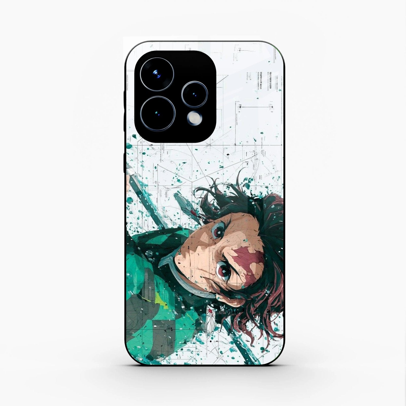 The Gentle Slayer Glass Case Cover For Oppo Reno 15 5G