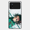 The Gentle Slayer Glass Case Cover For Poco X4 Pro 5G