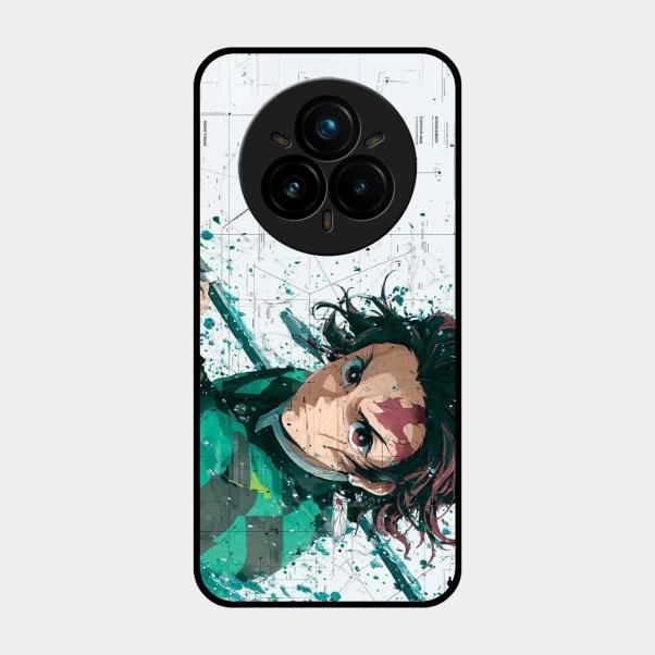 The Gentle Slayer Glass Case Cover For Realme 14 Pro 5G