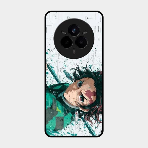 The Gentle Slayer Glass Case Cover For Realme 14 Pro Plus 5G