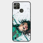 The Gentle Slayer Glass Case Cover For Realme C25Y