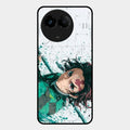 The Gentle Slayer Glass Case Cover For Realme C67 5G