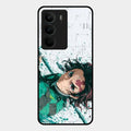 The Gentle Slayer Glass Case Cover For Realme C75 5G