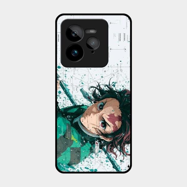 The Gentle Slayer Glass Case Cover For Realme Gt 7 Pro