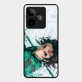 The Gentle Slayer Glass Case Cover For Realme Gt 7T 5G