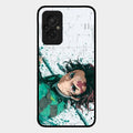 The Gentle Slayer Glass Case Cover For Redmi 11 Prime 4G
