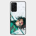 The Gentle Slayer Glass Case Cover For Redmi Note 11 Pro Plus 5G