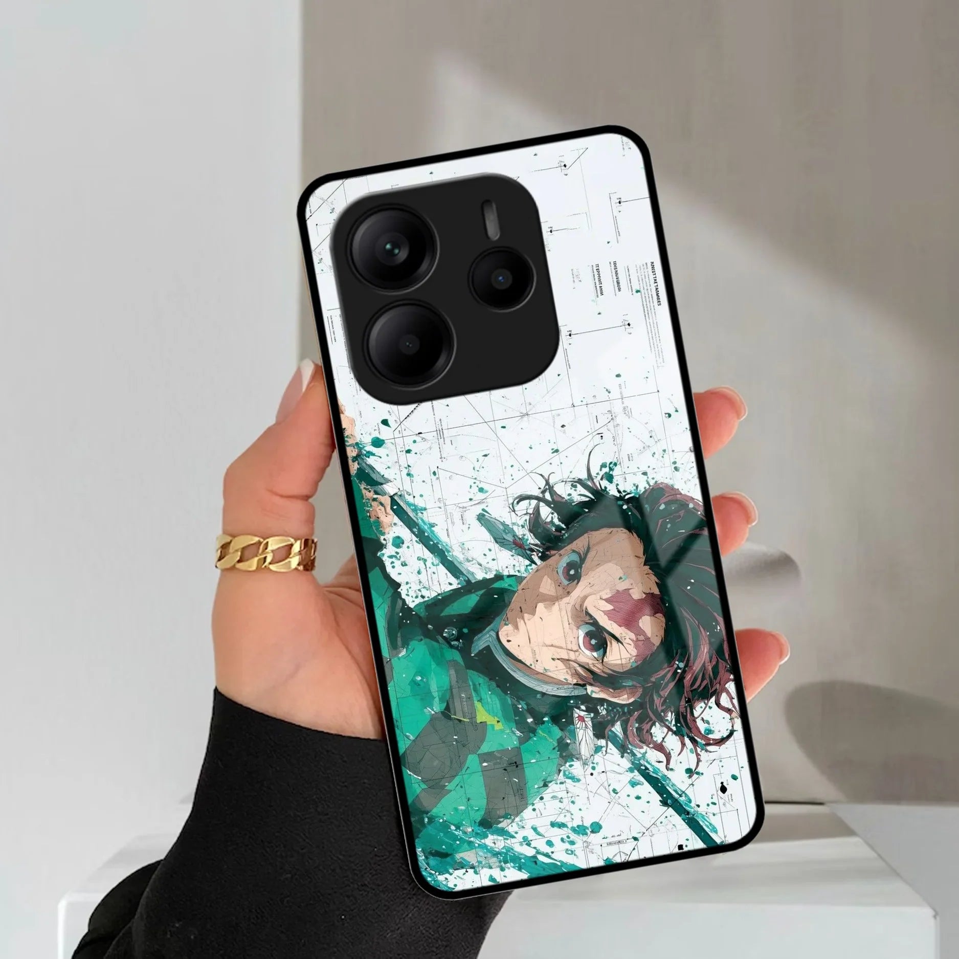 The Gentle Slayer Glass Case Cover For Redmi - ShopOnCliQ