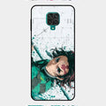 The Gentle Slayer Glass Case Cover For Redmi Note 9 Pro Max